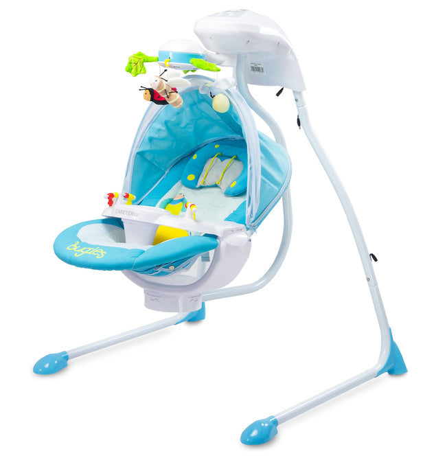 Електрически Шезлонг И Люлка Bugies Blue Caretero - Шезлонги И Люлки - Caretero - BebeMama