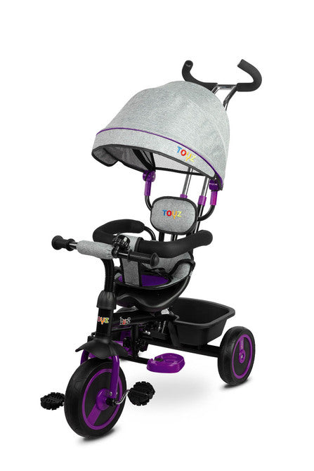 Tricicletă cu control parental Buzz Purple Caretero Toyz
