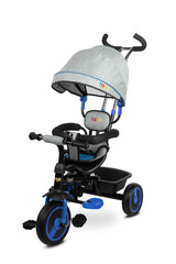 Триколка С Родителски Контрол Buzz Navy Caretero Toyz - Триколки - Caretero Toyz - BebeMama