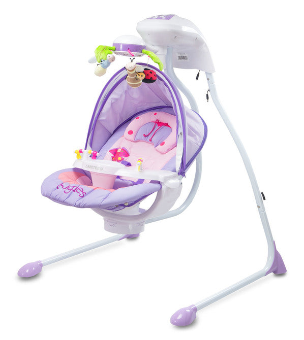 Електрически Шезлонг И Люлка Bugies Purple Caretero - Шезлонги И Люлки - Caretero - BebeMama
