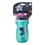 Бутилка Със Сламка 260 Мл. 12 + Tommee Tippee Момиче - Шишета - Tommee Tippee - BebeMama