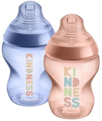Бутилки За Хранене Closer To Nature 260 Мл - 2 Броя - Шишета За Хранене - Tommee Tippee - BebeMama