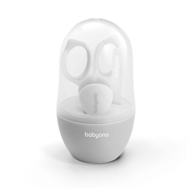 Комплект За Грижа За Ноктите Grey Babyono - Нокторезачки И Ножички - BabyOno - BebeMama