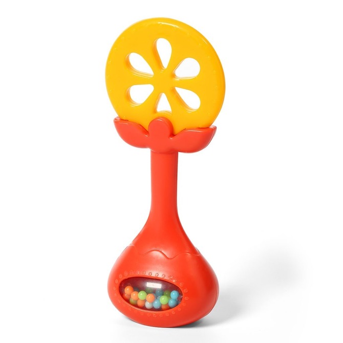 Гризалка Juicy Orange С Дрънкалка - Гризалки И Чесалки - BabyOno - BebeMama