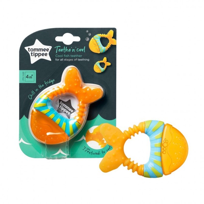 Охлаждаща Гризалка Риба 4+ Tommee Tippee - Гризалки И Чесалки - Tommee Tippee - BebeMama