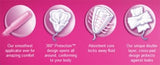 Playtex Gentle Glide Tampon Applikátorral - 8 db