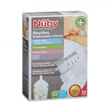 Nuby Пликчета Rhythm Natural Touch 270 Ml - 50 Броя