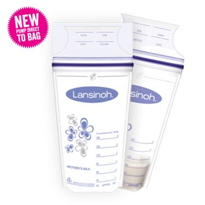 Пликчета За Съхранение На Кърма 50 Бр. Lansinoh