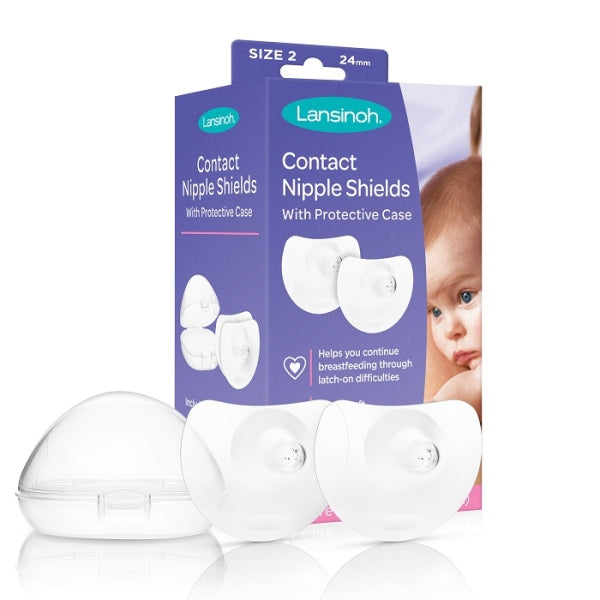 Lansinoh™ Силиконови Предпазители За Зърна - 24 Mm