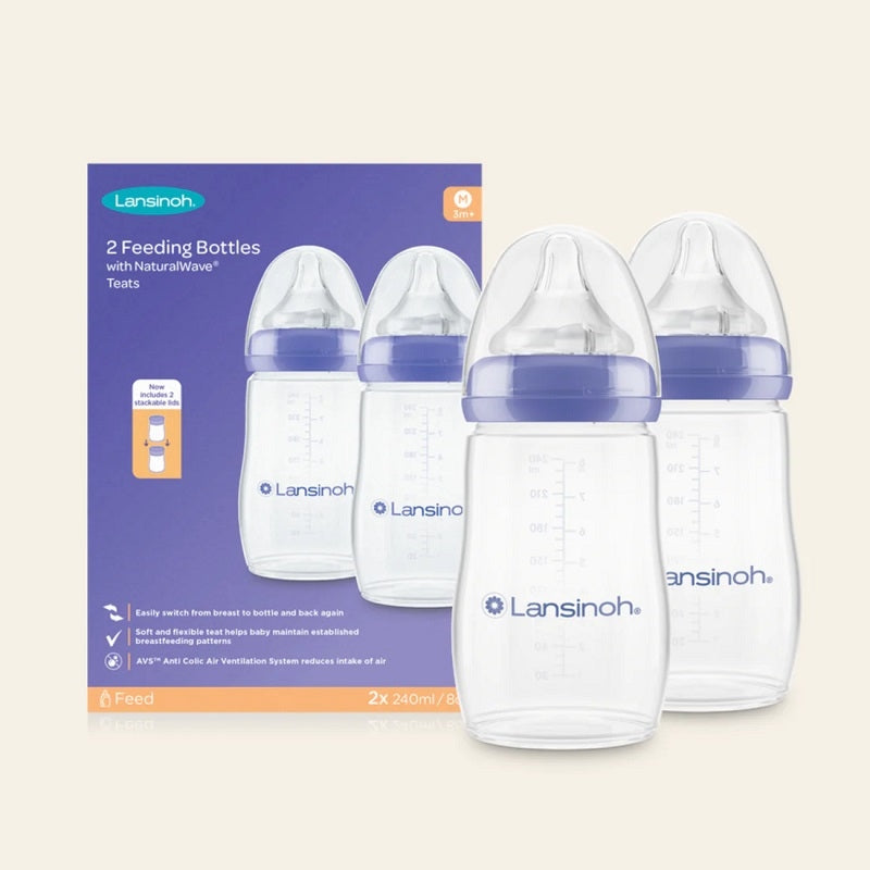 Lansinoh™ Шишета С Биберон Naturalwave 240 Мл.