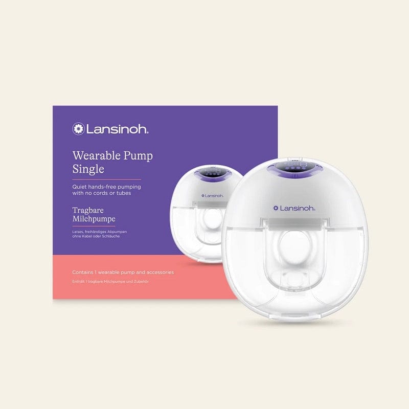 Lansinoh™ Преносима единична електрическа помпа Solo - Hands - Free