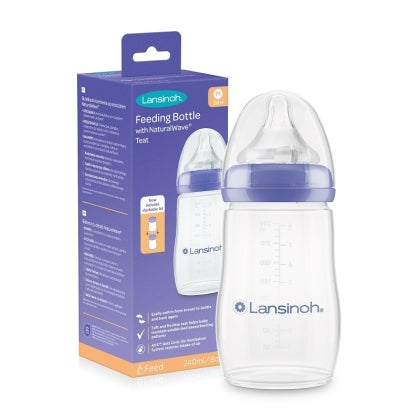 Шише С Биберон Naturalwave 240 Мл. Lansinoh