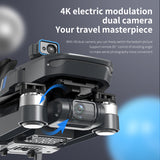 Професионален Сгъваем Дрон С Gps, Сензори За Препятствия И 4k Камера Crazon