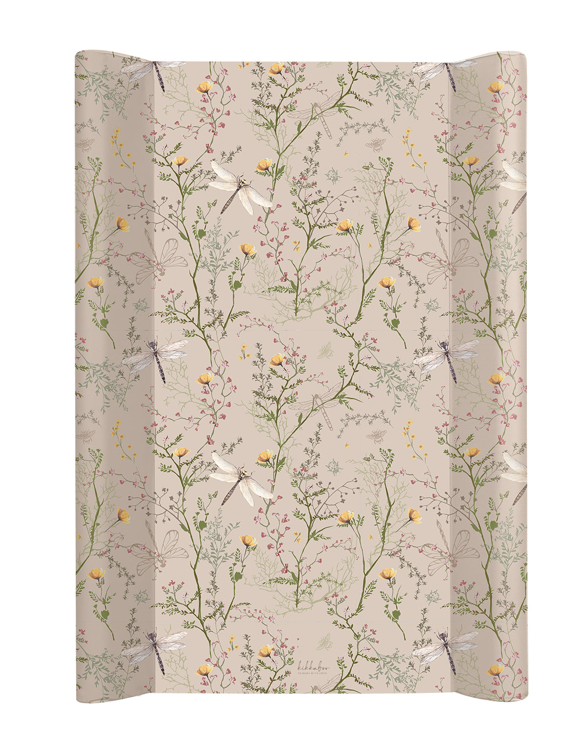 Твърда Pvc Подложка За Повиване 50Х80См Secret Garden Beige