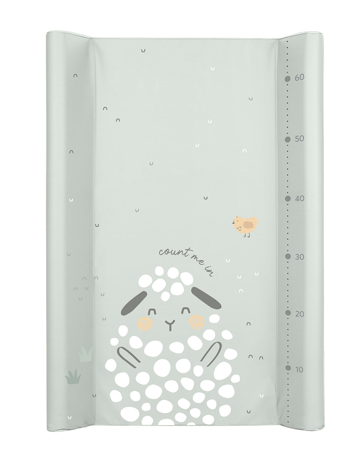 Твърда Pvc Подложка За Повиване 50Х70См Sleepy Sheep
