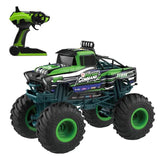 Радиоуправляема Офроуд Кола 1:10, С Дистанционно Управление И Големи Гуми, Зелена Crazon