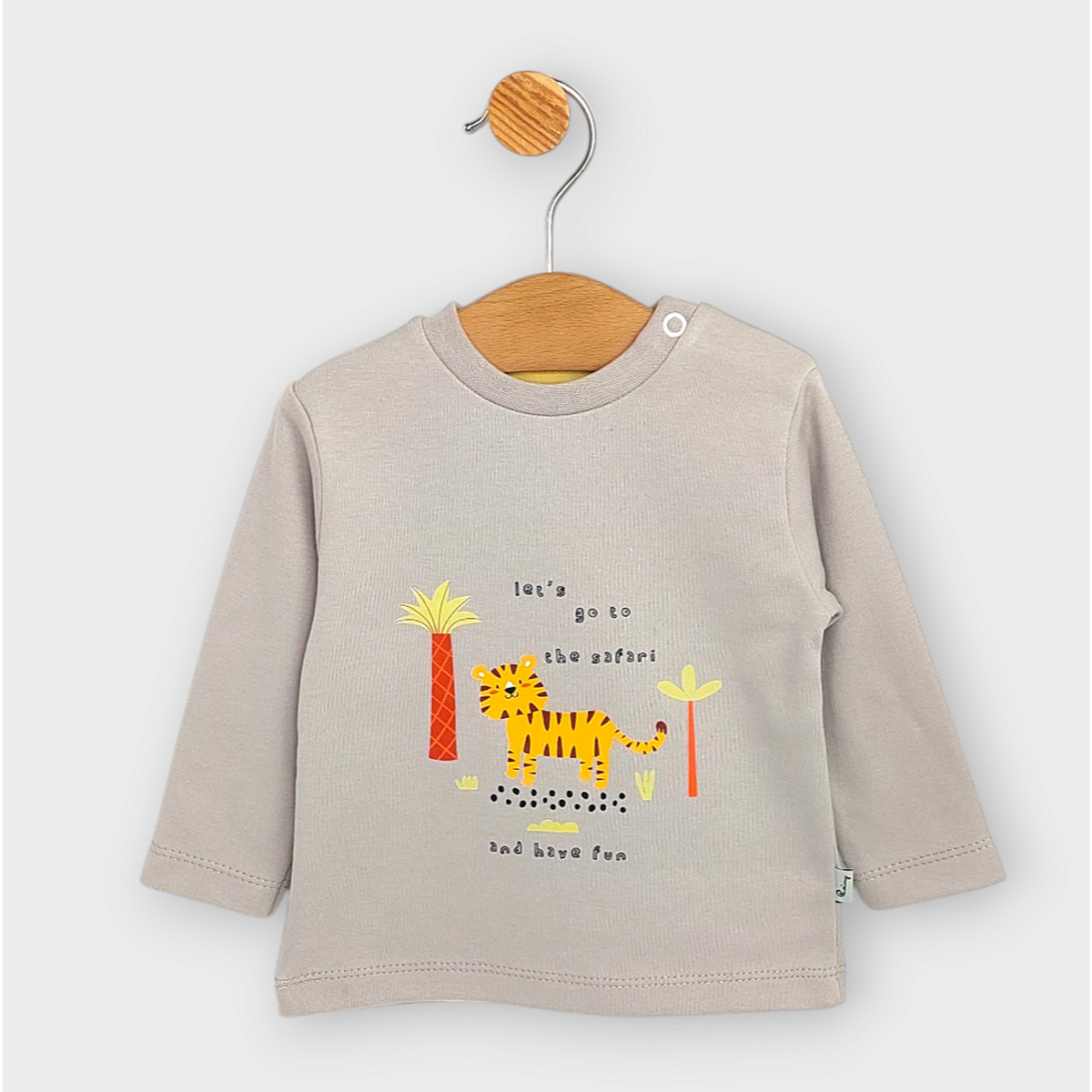Бебешка Блуза С Дълъг Ръкав Safari 62 92 См. Топло Какао Rainy