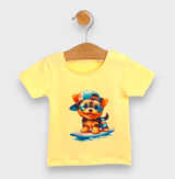 Бебешка Блуза С Къс Ръкав Surfing Dog 62 92 См. Пясък Rainy