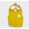 Бебешка Грейка С Качулка Пухено Мече 62 92см. Горчица Rainy