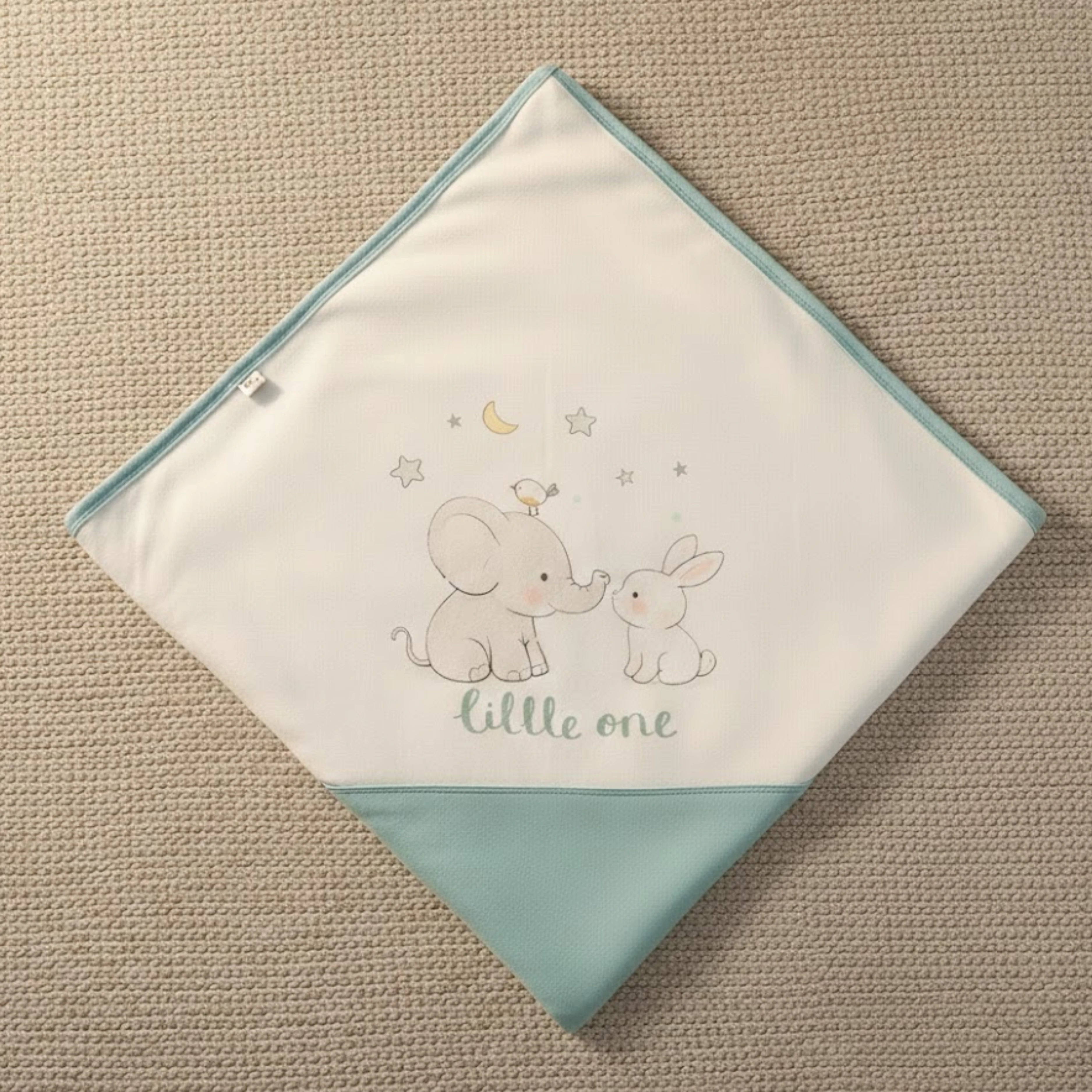 Бебешка Пелена 85х85 См. Little One Rainy