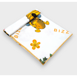Бебешка Пелена Бархетна 80х35 См. Пчелички Buzz Rainy
