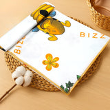 Бебешка Пелена Бархетна 80х35 См. Пчелички Buzz Rainy