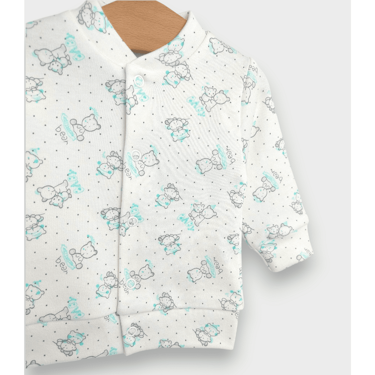 Бебешка Жилетка 48 68 См. Сиви Мечета Baby Rainy