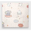 Бебешки Чаршаф С Ластик 65х110 См. Слонче С Балонче Оранжев Rainy