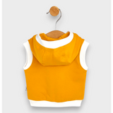 Vestă Rainy Baby cu glugă 56-86 cm, muștar