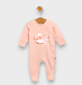 Бебешки Гащеризон Little Lamb С Дълъг Ръкав 56 74см. Бонбон Rainy