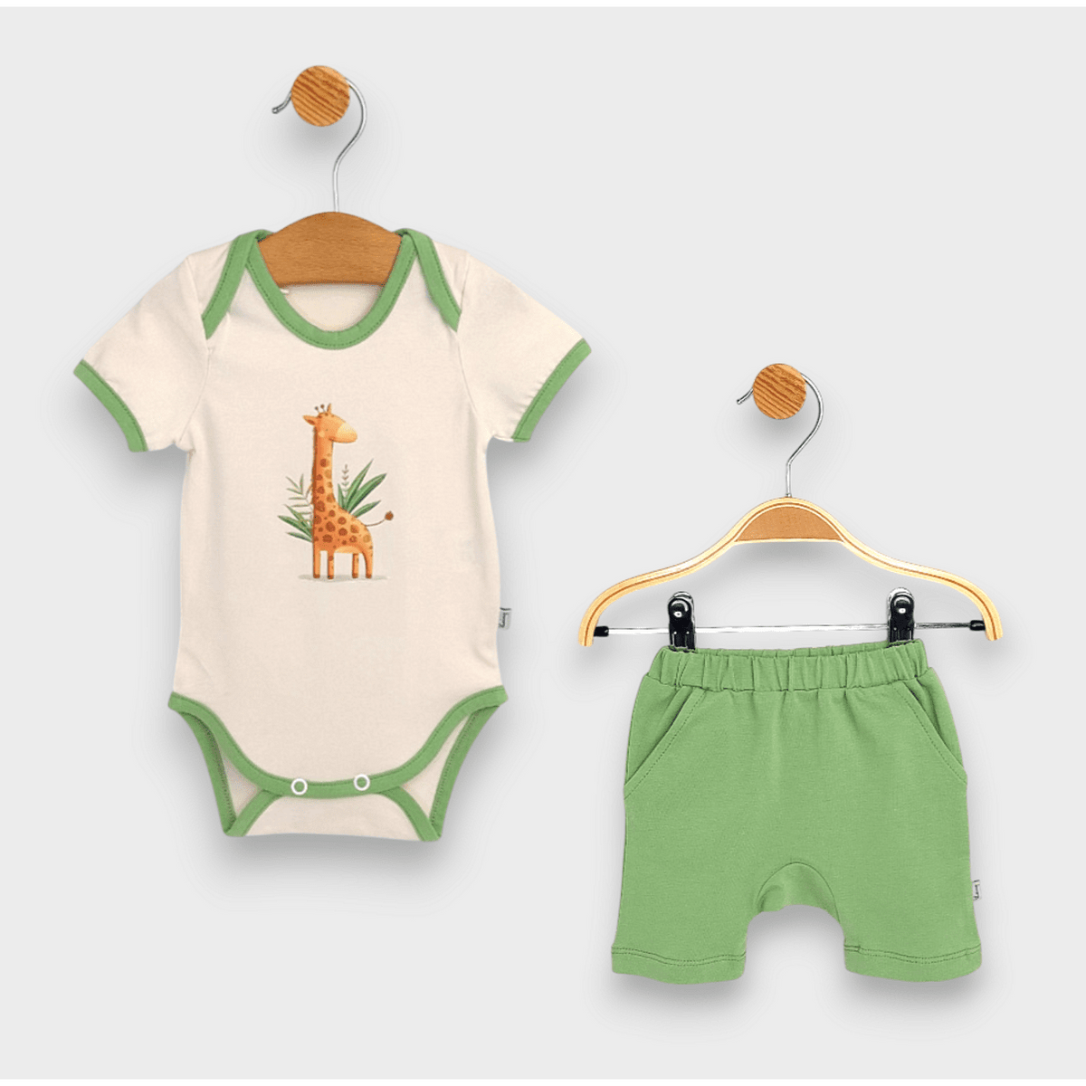 Бебешки Комплект 2 Части Savannah Giraffe 56 74см. Гора Rainy