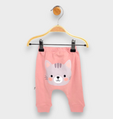 Бебешки Комплект 3 Части 56 74 См. Cute Cat Rainy