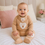 Бебешки Комплект 3 Части My Little Joy 56 68 См. Мока Rainy