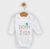 Бебешки Комплект От 3 Части Born 2023 48 62 См. Rainy
