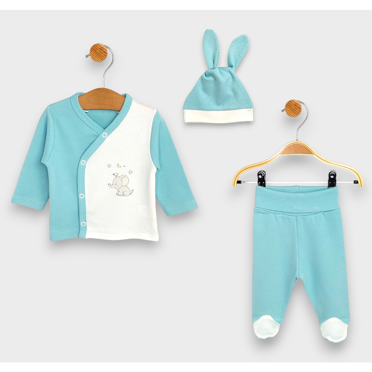 Бебешки Комплект От 3 Части Little One 48 62 См. Rainy