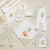 Бебешки Комплект За Изписване 8ч. Green Bear Rainy