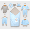 Set de scris Rainy Baby 8h. Ursuleț de pluș cu baloane albastre