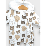 Бебешки Космонавт Bears And Trees 56 86 См. Бял Rainy