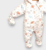 Бебешки Космонавт Little Animals 56 86 См. Екрю Rainy
