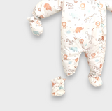 Бебешки Космонавт Little Animals 56 86 См. Екрю Rainy