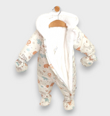 Бебешки Космонавт Little Animals 56 86 См. Екрю Rainy