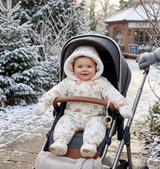 Бебешки Космонавт Little Animals 56 86 См. Екрю Rainy