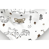 Bavetă Rainy Baby - Bandana Foxes
