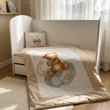 Бебешки Спален Комплект 5 Части Baby Bear One Size Бежов Rainy