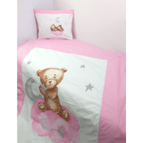 Бебешки Спален Комплект 5 Части Baby Bear One Size Розов Rainy