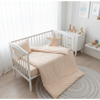 Бебешки Спален Комплект 6 Части 60х120 См. Звезда С Мече Бежов Rainy