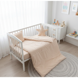 Бебешки Спален Комплект 6 Части 60х120 См. Звезда С Мече Бежов Rainy
