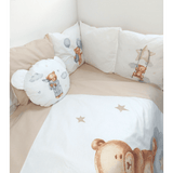 Бебешки Спален Комплект 7 Части Baby Bear One Size Бежов Rainy
