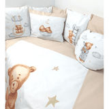 Бебешки Спален Комплект 7 Части Baby Bear One Size Бежов Rainy