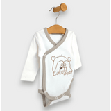 Бебешко Боди С Дълъг Ръкав 56 68см. Love Bear Rainy